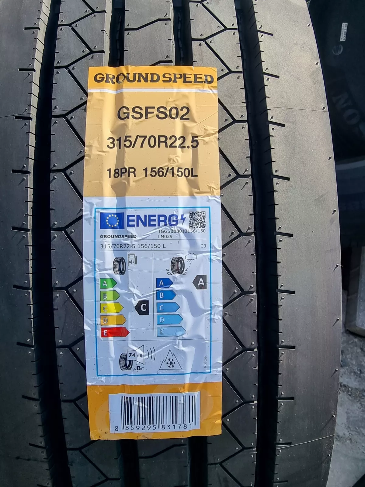 Anvelope camioane 315/70R22.5 156/150L Ground Speed GSFS02 TL