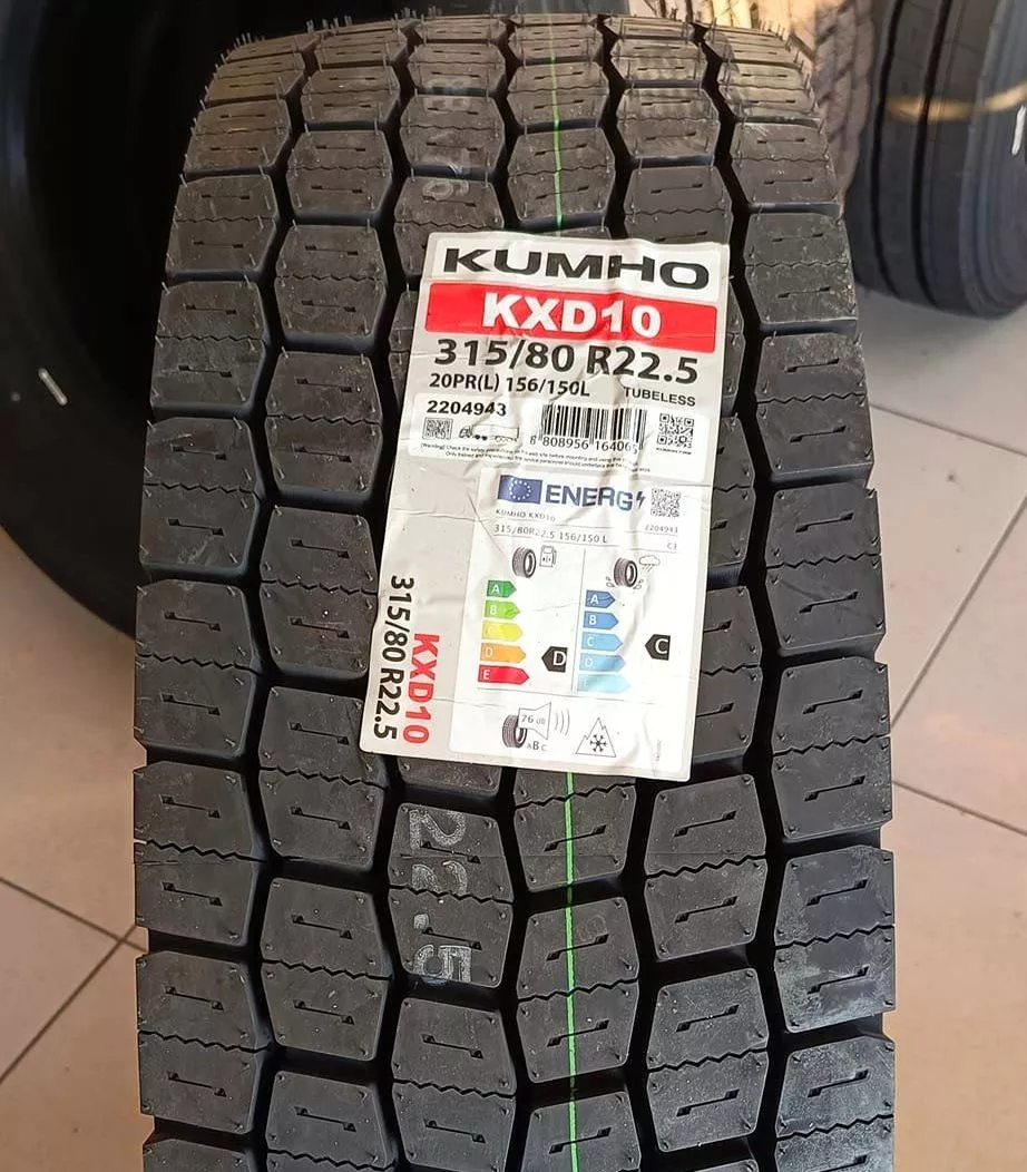 Anvelope camioane 315/80R22.5 156/150L KUMHO KXD10 TL