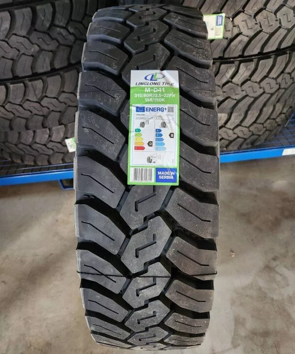 Anvelope camioane 315/80R22.5 158/150K Ling Long M-D41 TL  