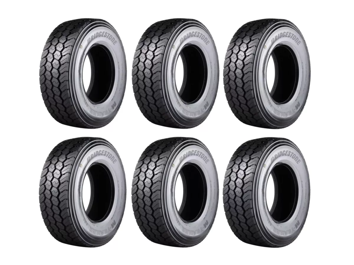 6 buc x 385 65R22.5 160K/158L Bridgestone M-Trailer 001+ TL, [],autopneu.ro
