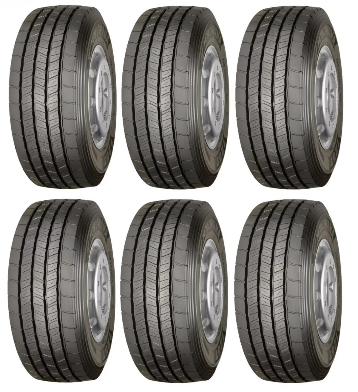 6 buc x Anvelope Camioane 385/65R22 5 164K Yokohama 125T TL