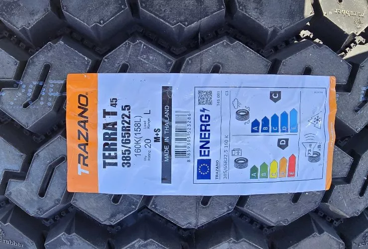 Anvelope camioane 385/65R22.5 160K Trazano TERRA T 20PR  TL     