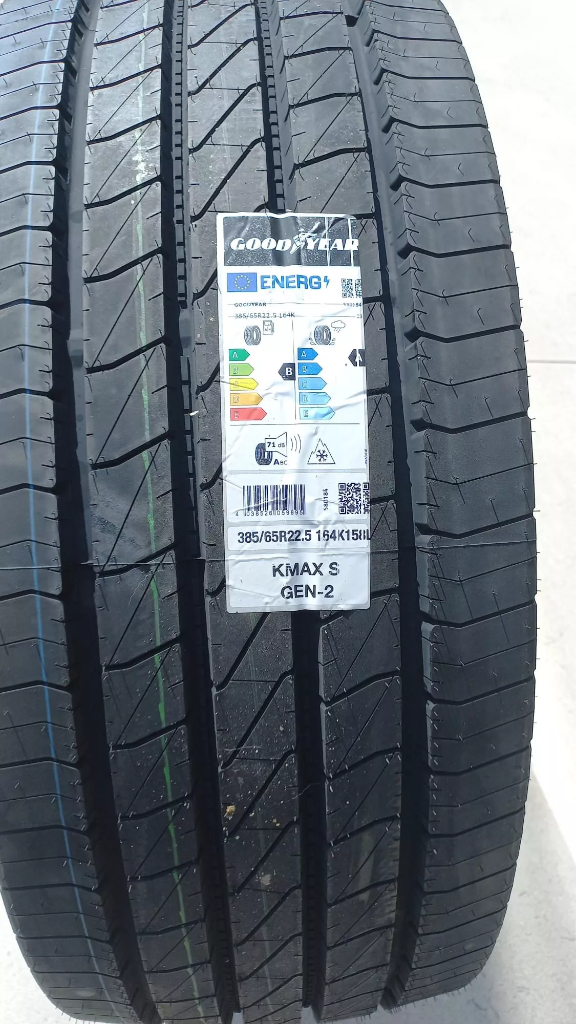 Anvelope camioane 385/65R22.5 164K Good Year Kmax S GEN-2 TL 