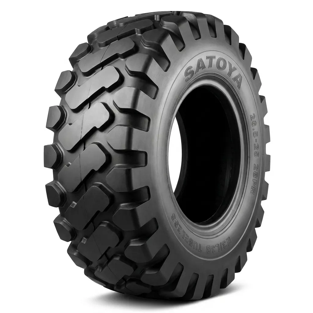 Anvelope Industriale 26.5-25 28PR SATOYA E3/L3B TL     , [],autopneu.ro