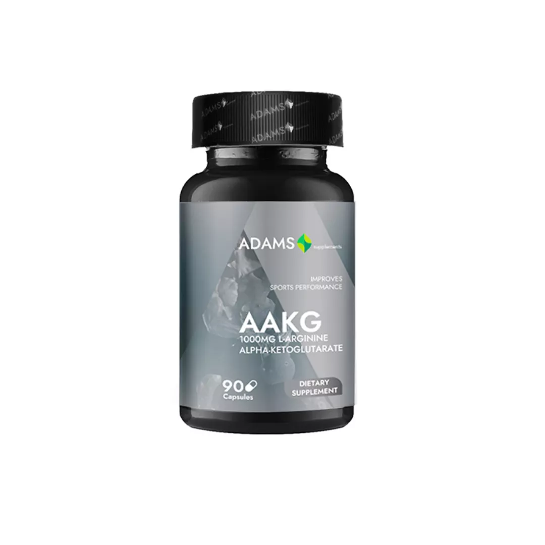 AAKG 500 mg, 90 capsule, Adams, [],farmaciabajan.ro
