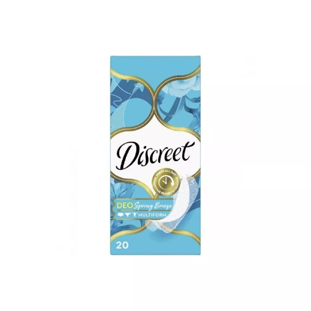 Absorbante Alldays Discreet Multiform Ocean Breeze, 20 bucati, Always, [],farmaciabajan.ro