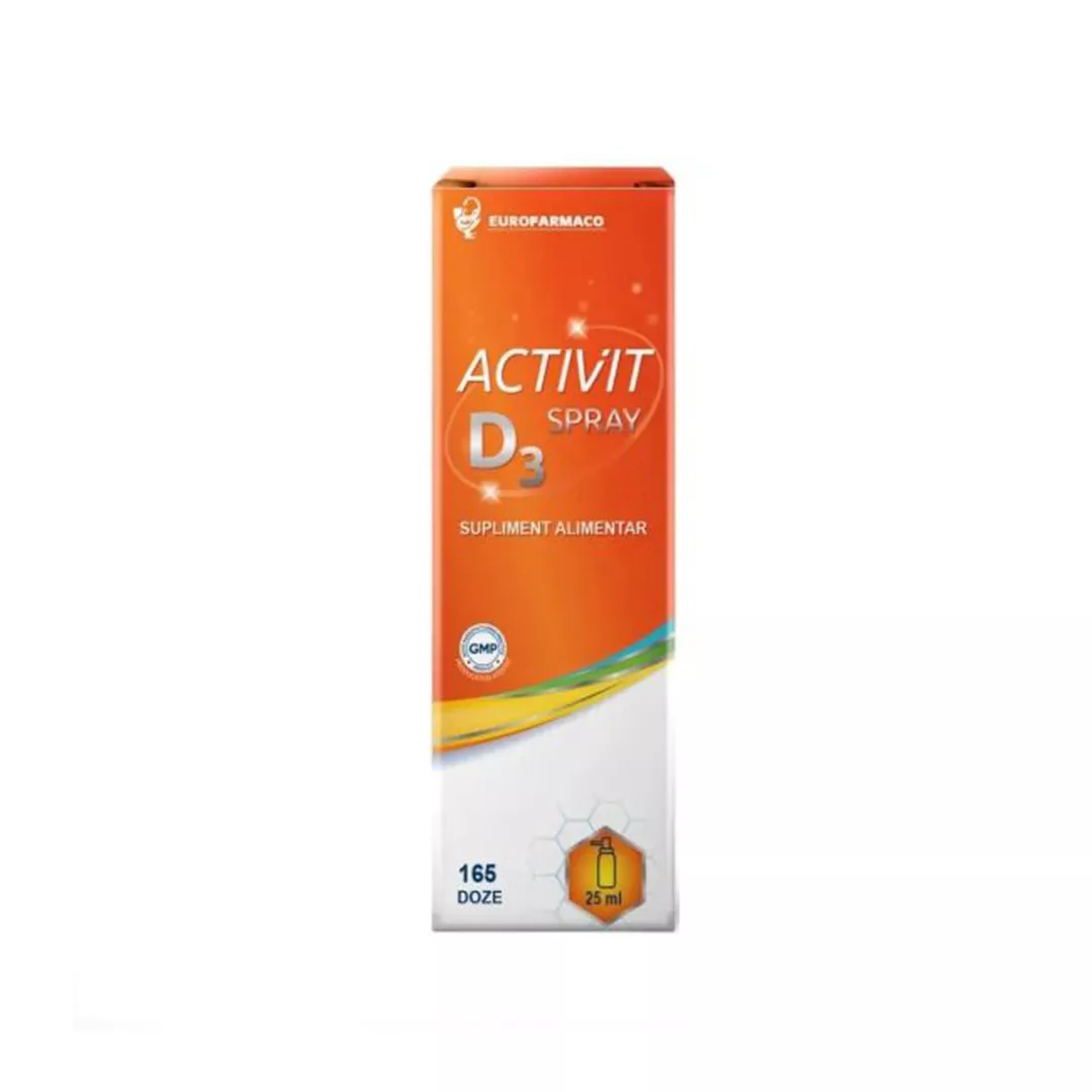 Activit D3 Spray, 25 ml, Eurofarmaco, [],farmaciabajan.ro