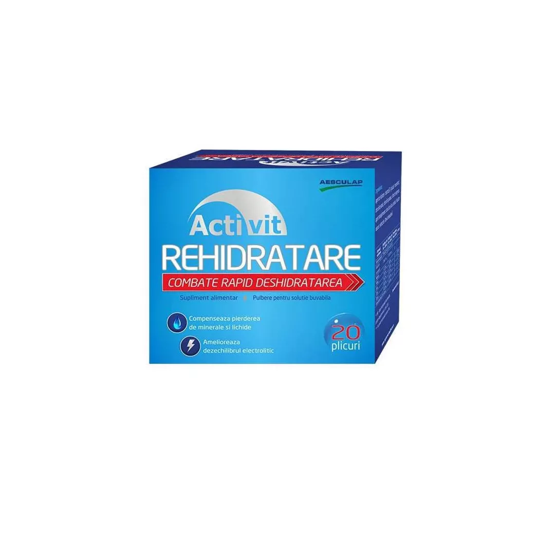 Activit Rehidratare, 20 plicuri, Aesculap, [],farmaciabajan.ro
