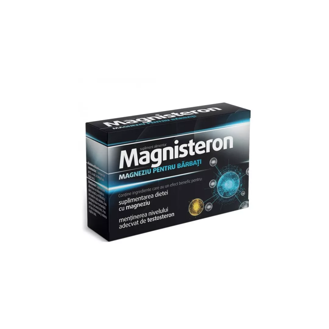 Magnisteron magneziu pentru barbati, 30 comprimate, Aflofarm, [],https:farmaciabajan.ro
