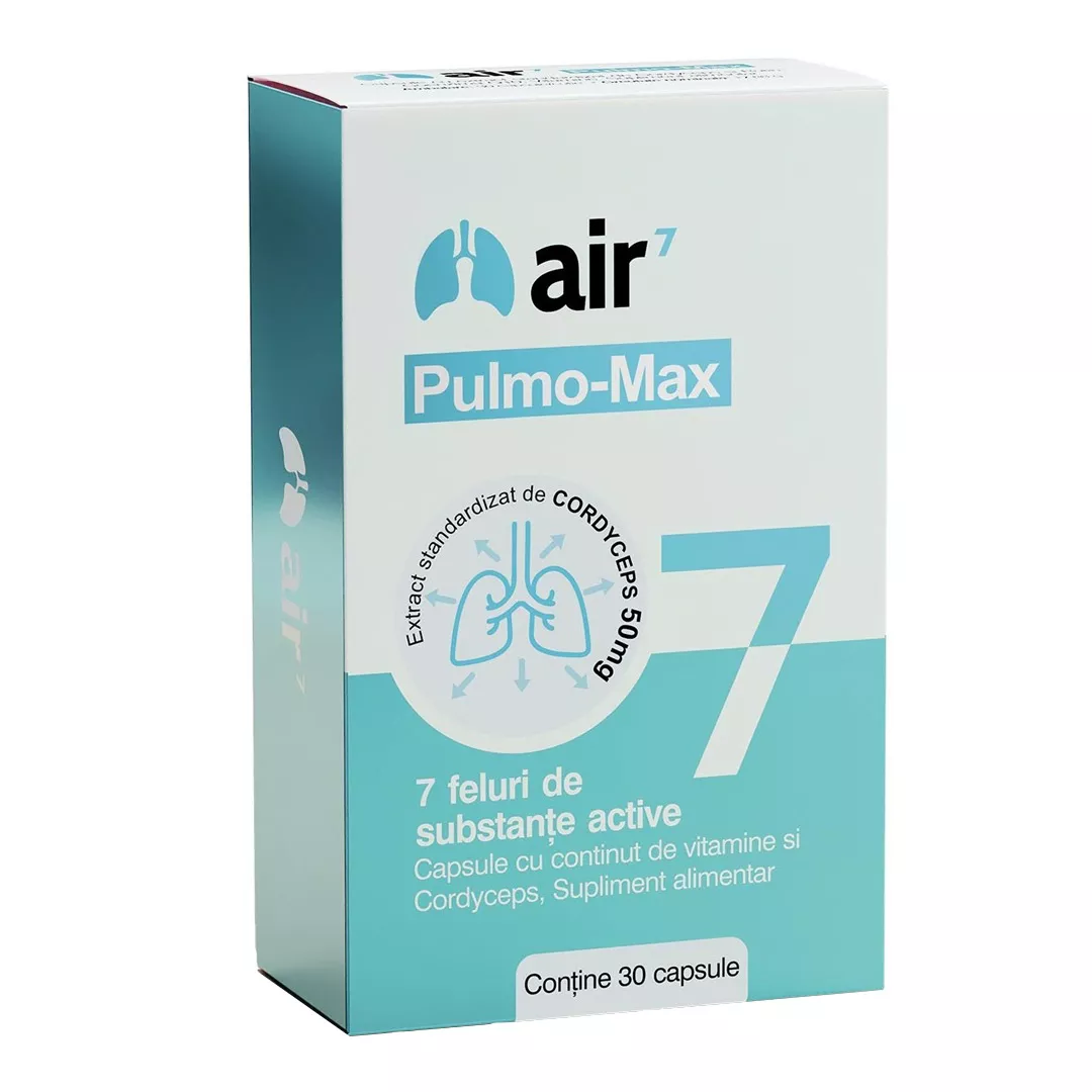 Air 7 Plumo-Max, 30 capsule, Green Splid, [],farmaciabajan.ro