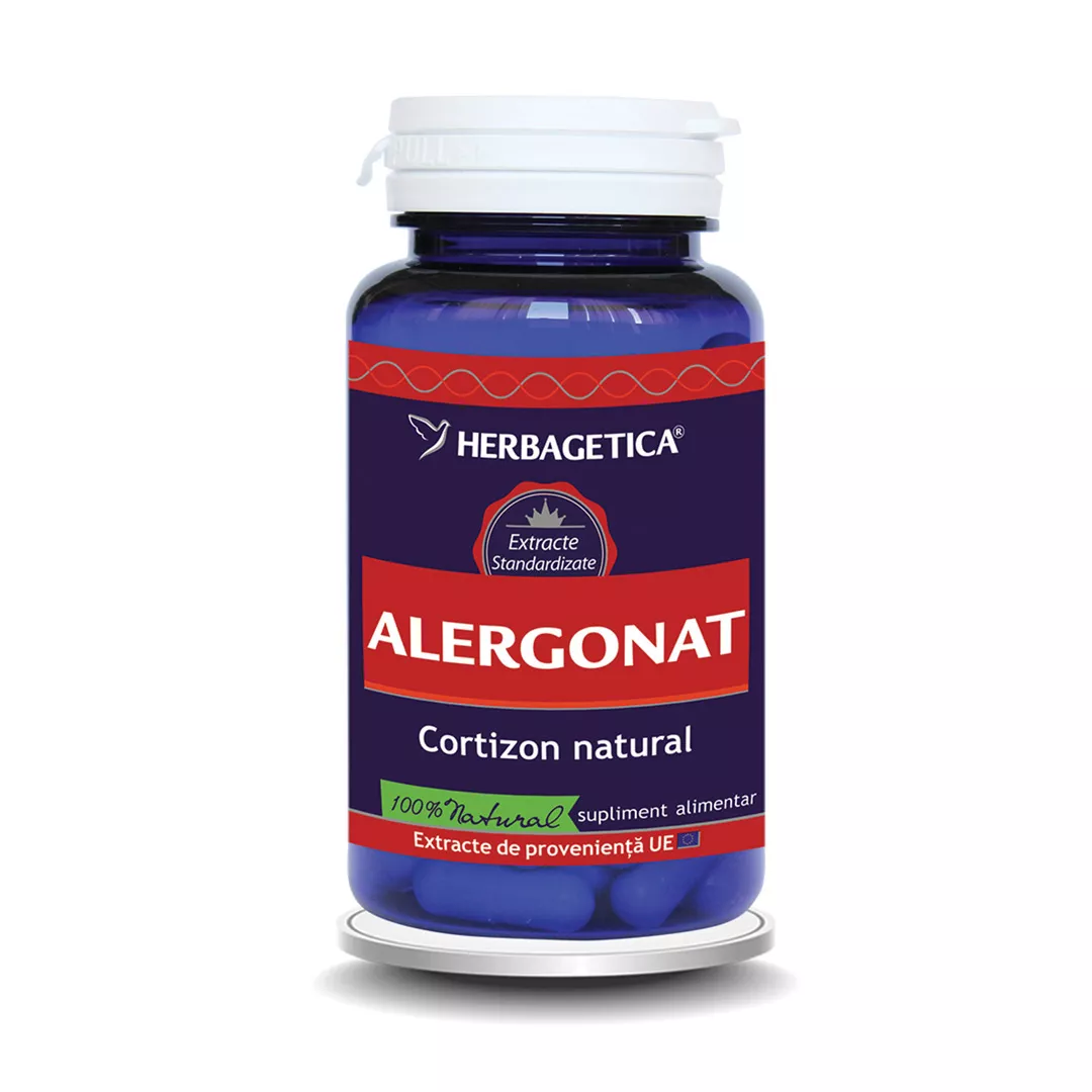 Alergonat, 60 capsule, Herbagetica, [],farmaciabajan.ro