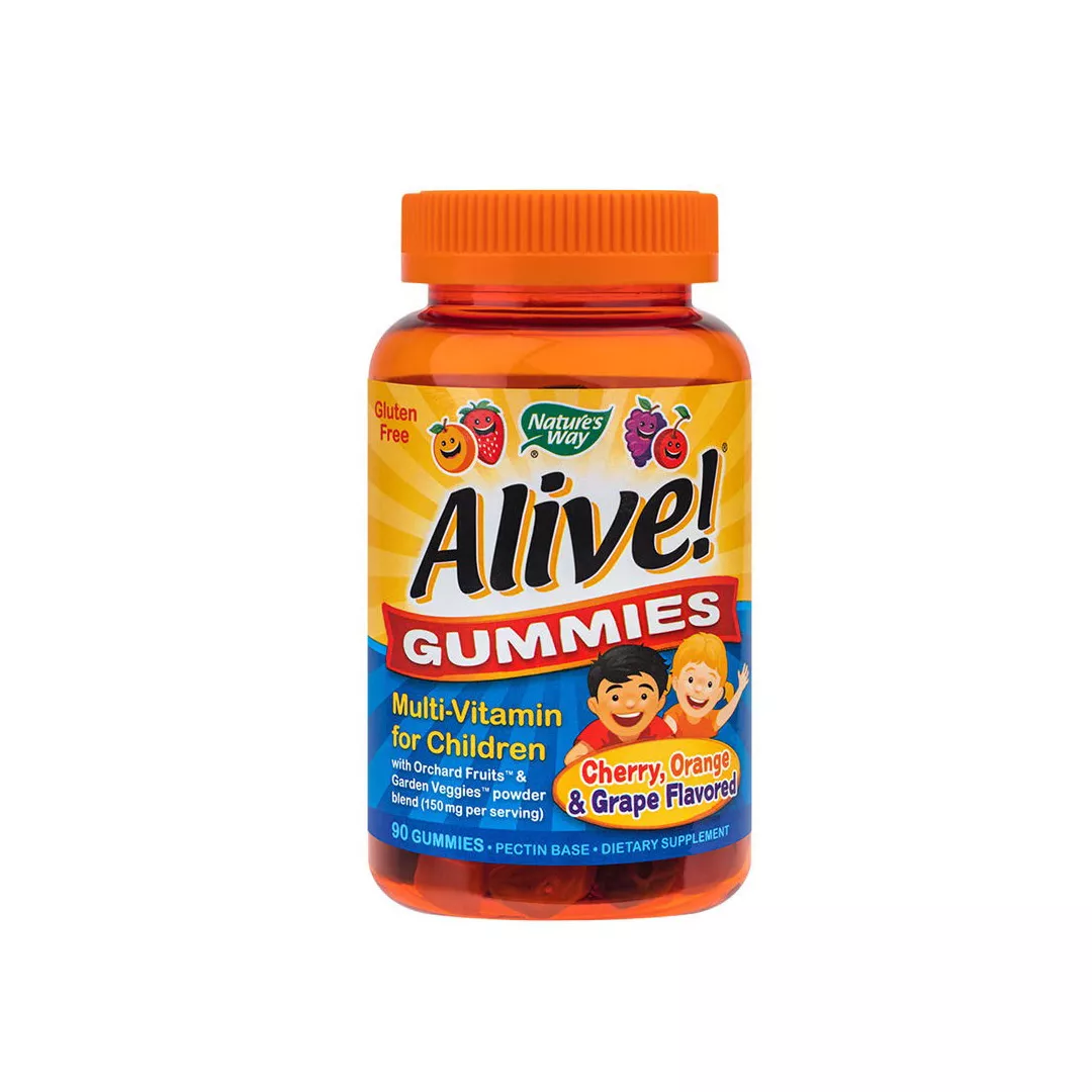 Alive Gummies Nature's Way, 90 jeleuri gumate, Secom, [],farmaciabajan.ro