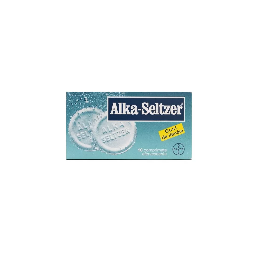 Alka-Seltzer, 10 comprimate, Bayer, [],https:farmaciabajan.ro