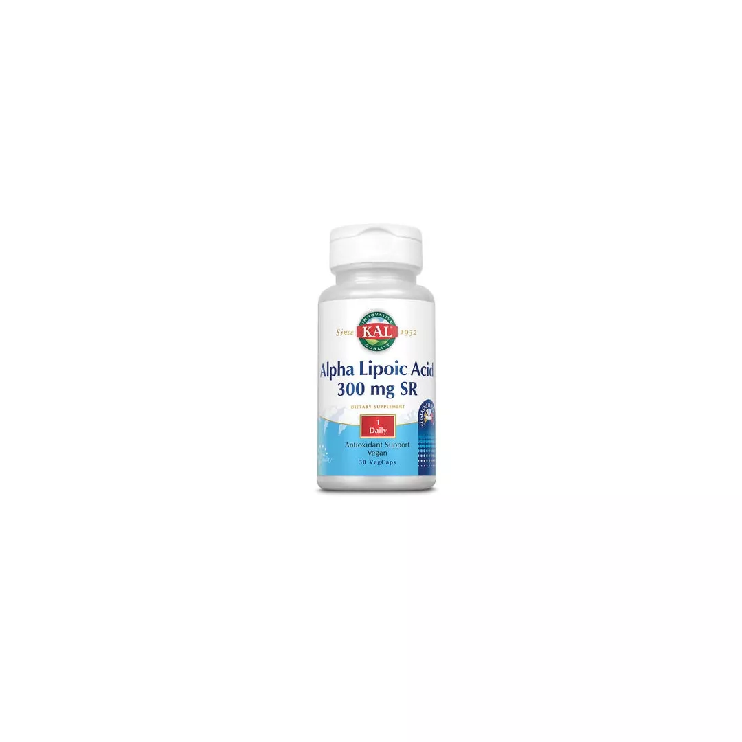 Alpha Lipoic Acid 300mg SR, 30 capsule, Secom, [],farmaciabajan.ro