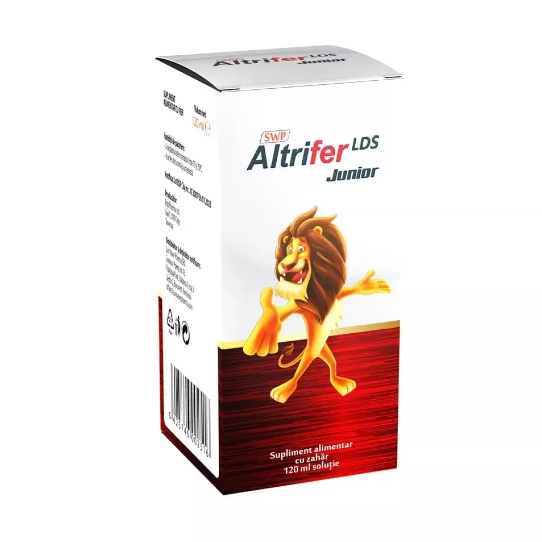 Altrifer LDS Junior Solutie, 120 ml, Sun Wave Pharma, [],farmaciabajan.ro
