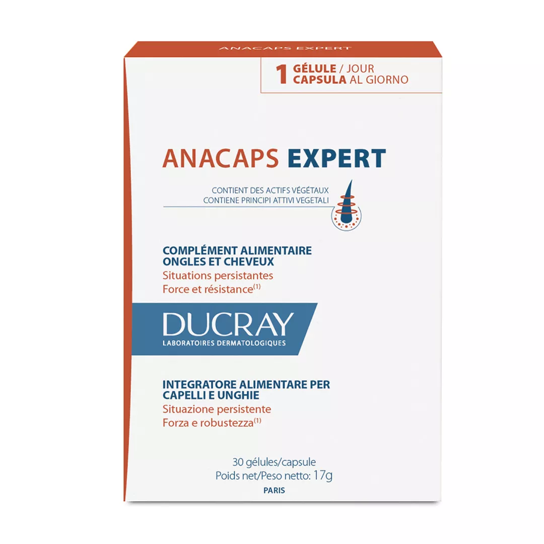 Anacaps Expert, 30 capsule, Ducray, [],farmaciabajan.ro