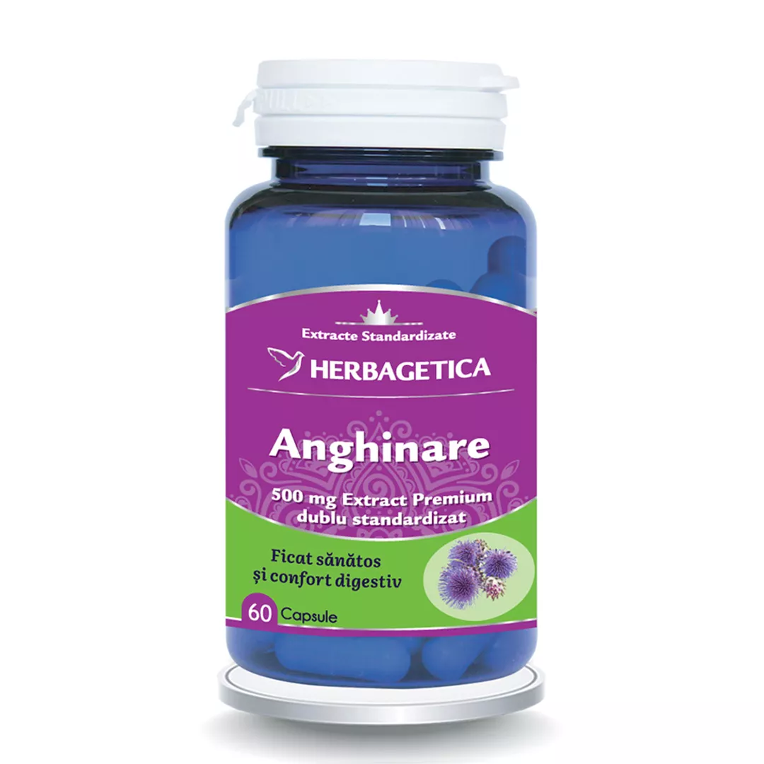 Anghinare, 60 capsule, Herbagetica, [],farmaciabajan.ro