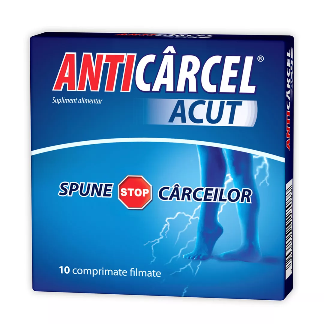 Anticarcel Acut, 10 comprimate, Zdrovit, [],farmaciabajan.ro