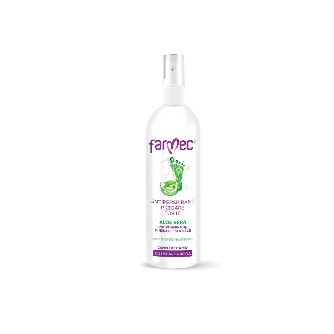 Antiperspirant pentru picioare, 200 ml, Farmec, [],farmaciabajan.ro
