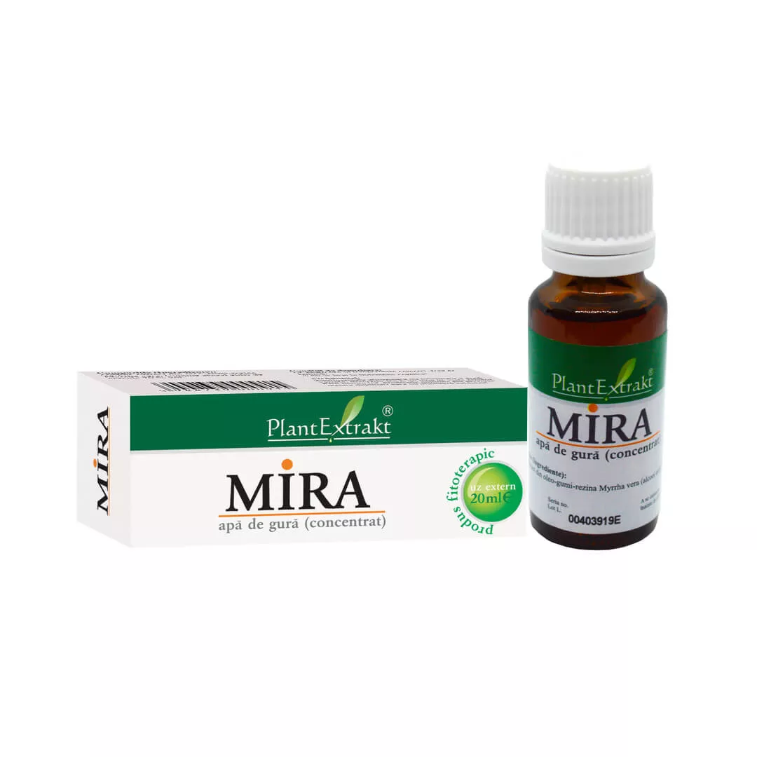 Apa de gura - Mira, 20 ml, Plant Extrakt, [],farmaciabajan.ro