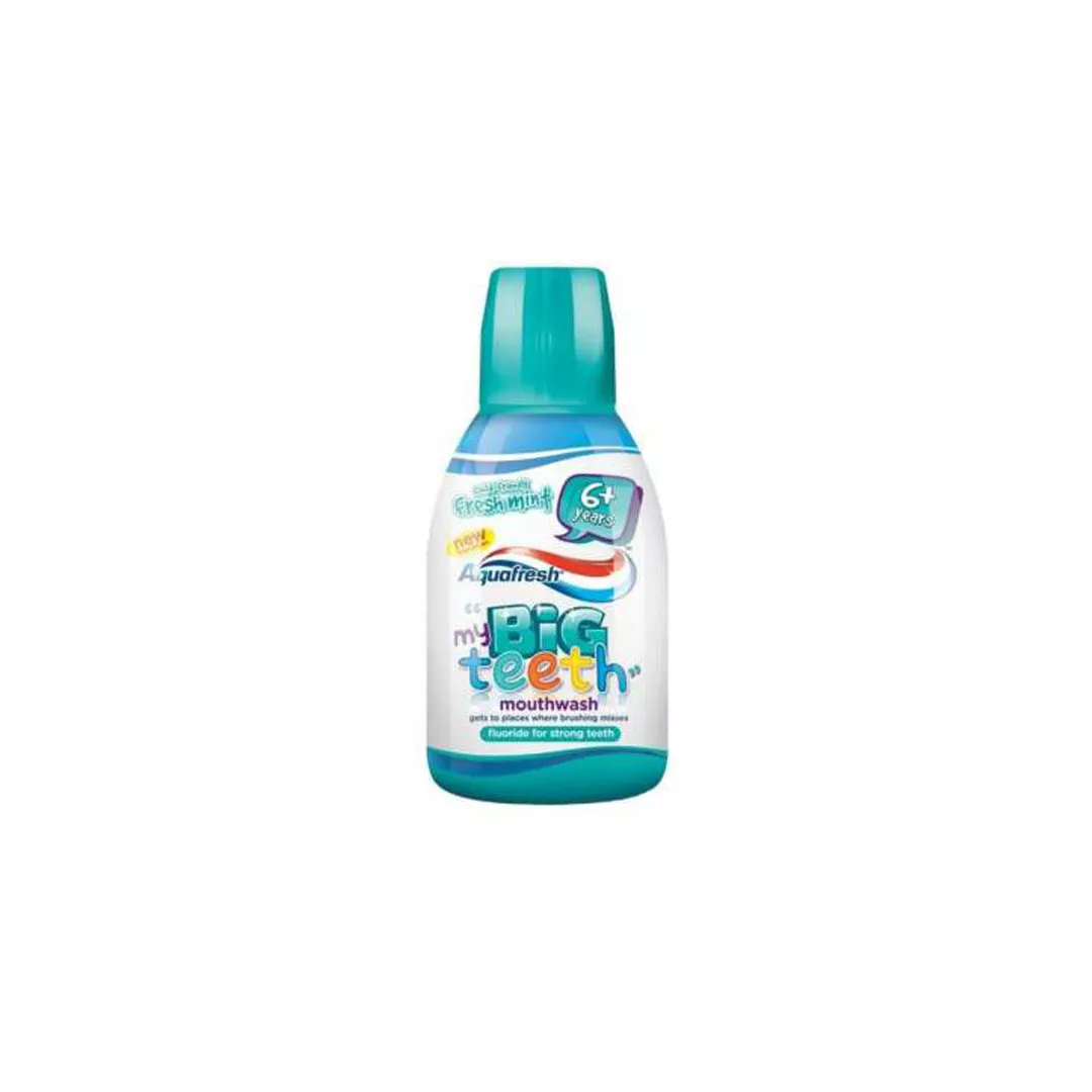 Apa de gura Big Teeth Mint, 300 ml, Aquafresh, [],farmaciabajan.ro