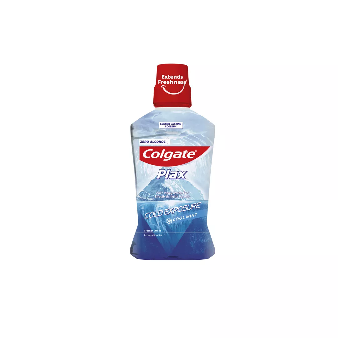 Apa de gura Cold Exposure fara alcool, 500 ml, Colgate, [],https:farmaciabajan.ro