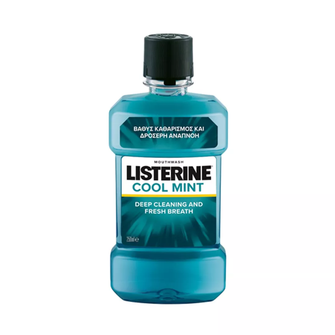 Apa de gura Cool Mint, 250 ml, Listerine, [],farmaciabajan.ro