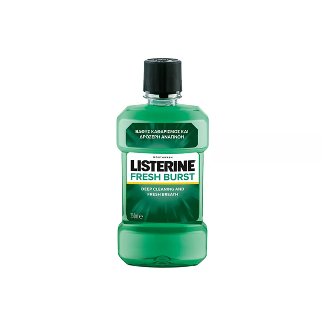 Apa de gura Fresh Burst, 250 ml, Listerine, [],farmaciabajan.ro