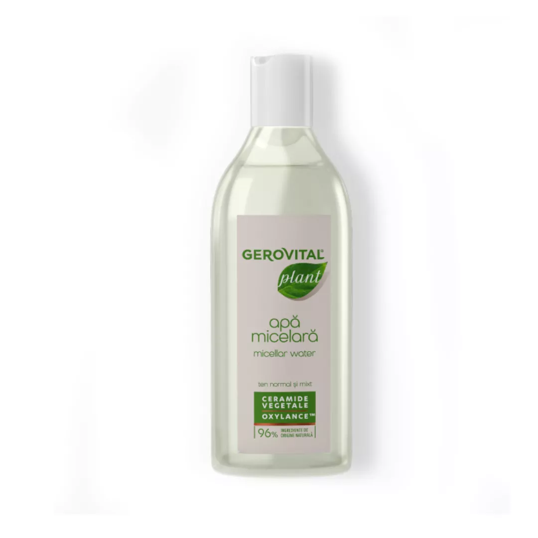 Apa Micelara cu Ceramide Vegetale, 400 ml, Gerovital, [],farmaciabajan.ro