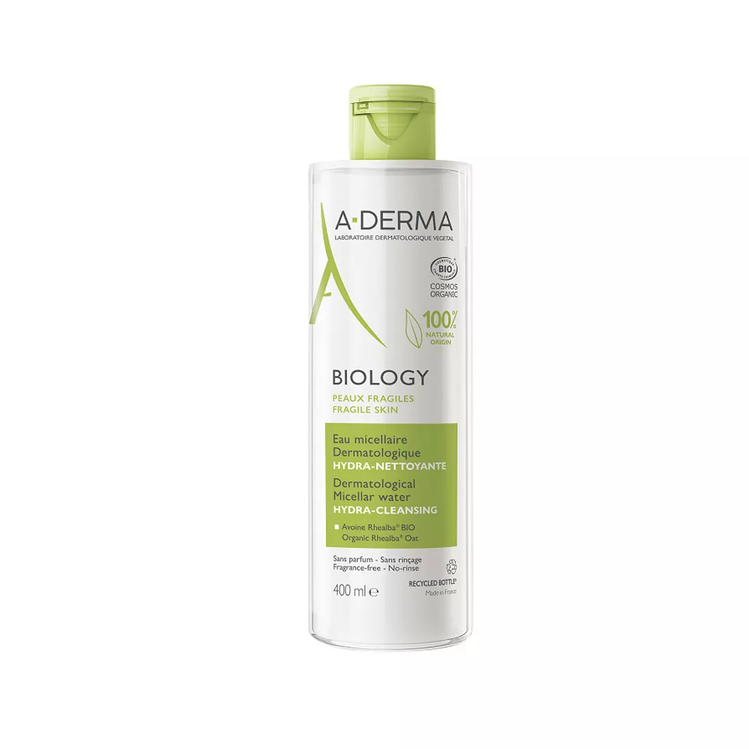 Apa micelara hidratanta Biology, 400 ml, A-Derma, [],farmaciabajan.ro