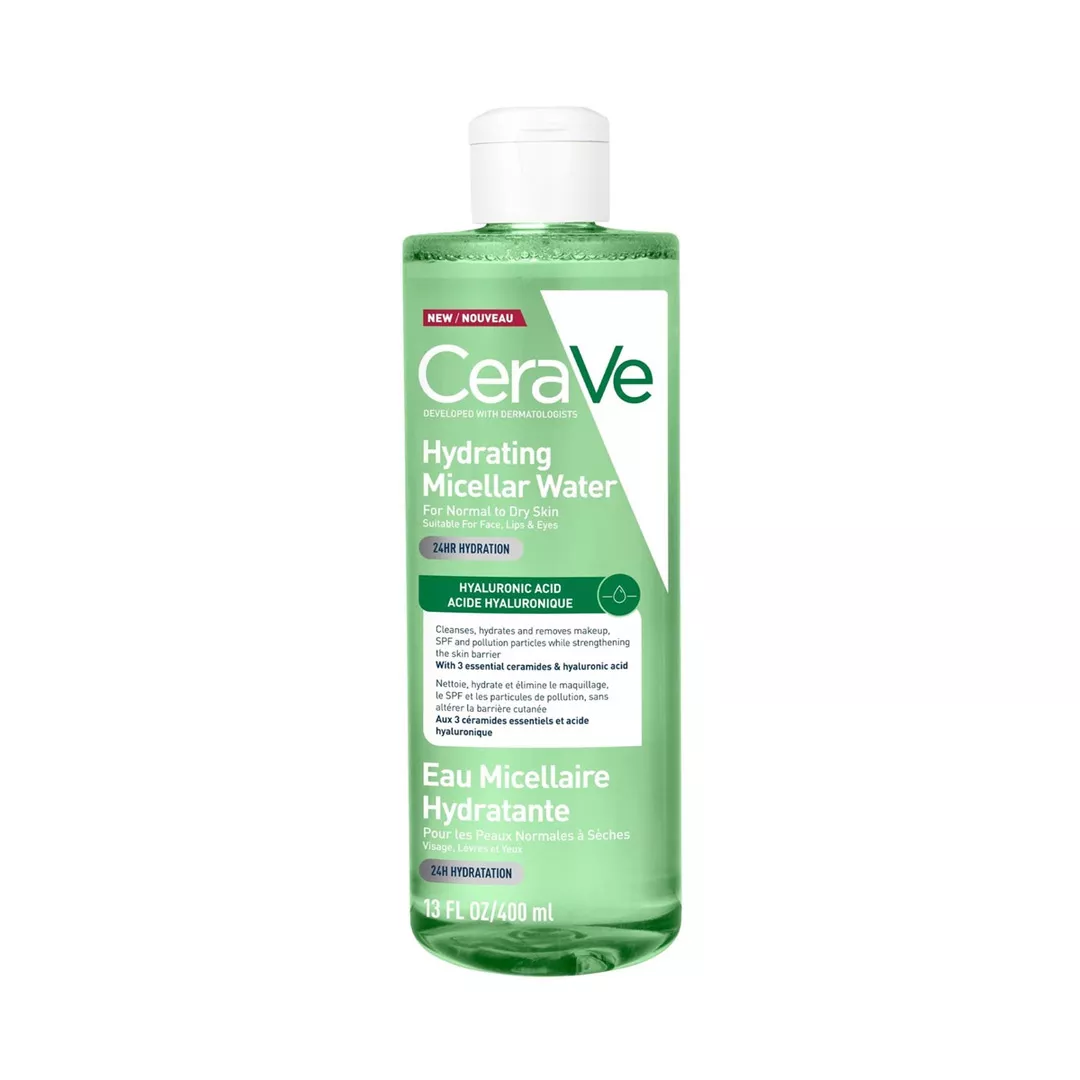 Apa micelara hidratanta pentru ten normal si uscat, 400 ml, CeraVe, [],farmaciabajan.ro