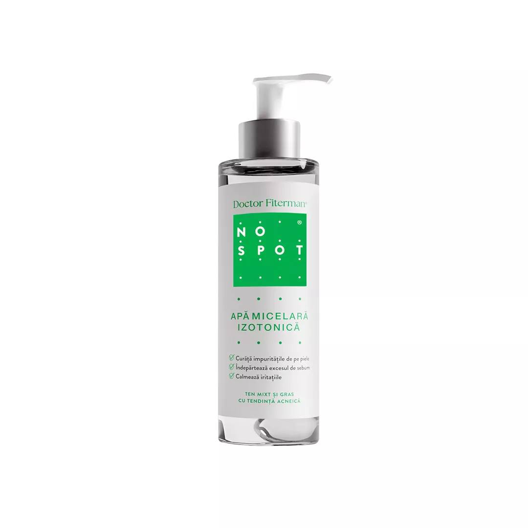 Apa micelara izotonica No Spot, 250 ml, Fiterman, [],farmaciabajan.ro