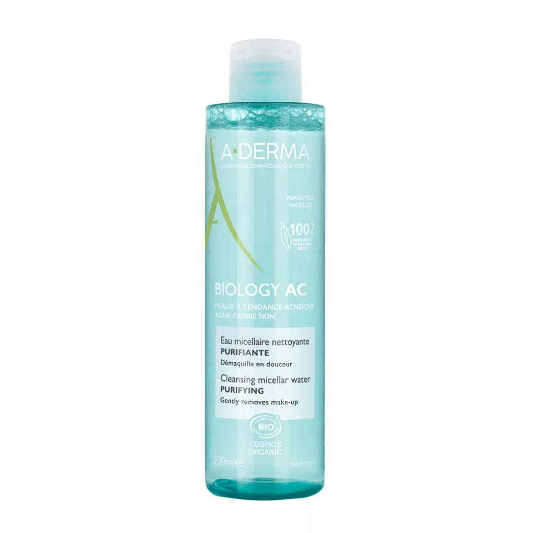 Apa micelara purificatoare Biology AC, 200 ml, A-Derma, [],farmaciabajan.ro