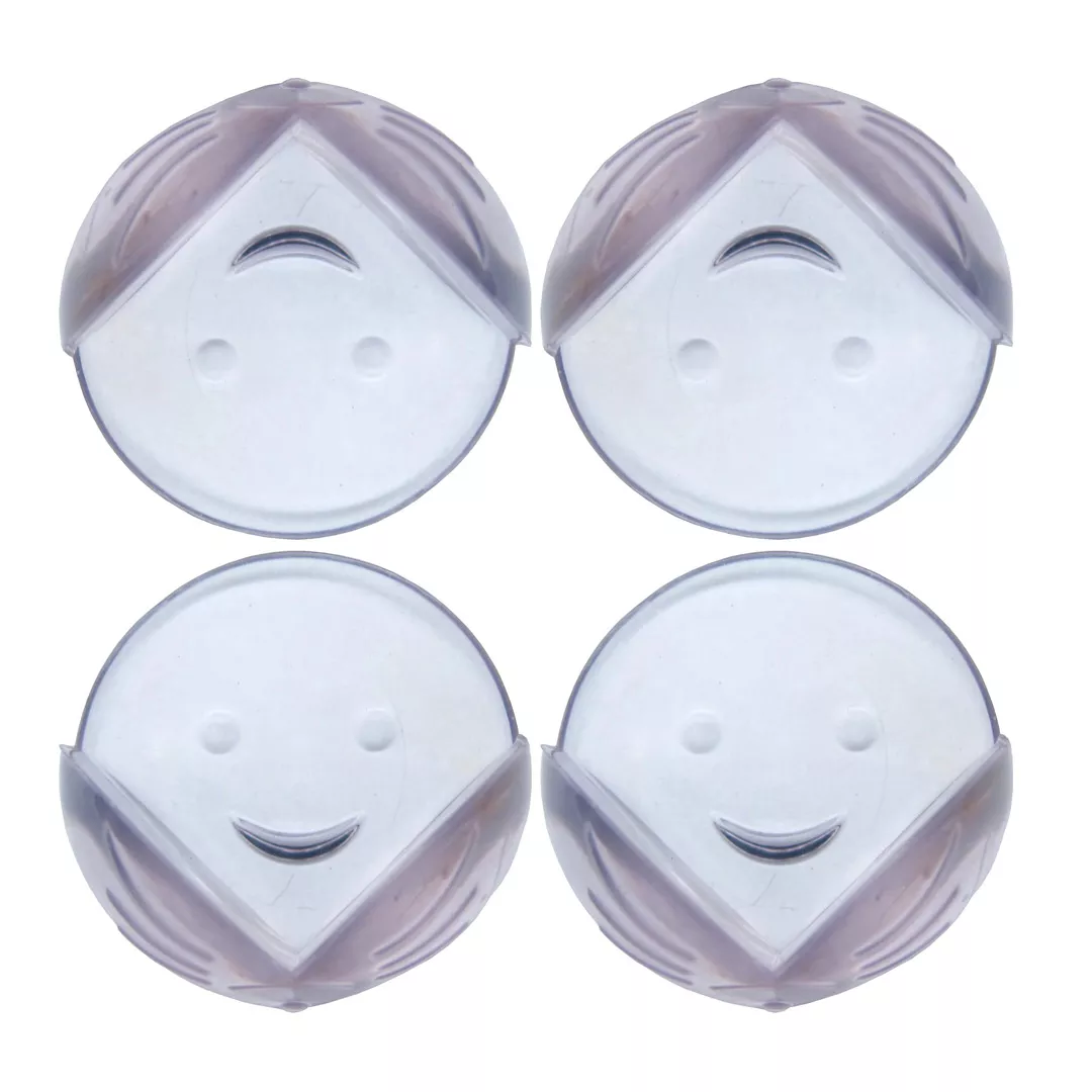Aparatori colturi Primii Pasi transparente, 4 bucati, [],farmaciabajan.ro