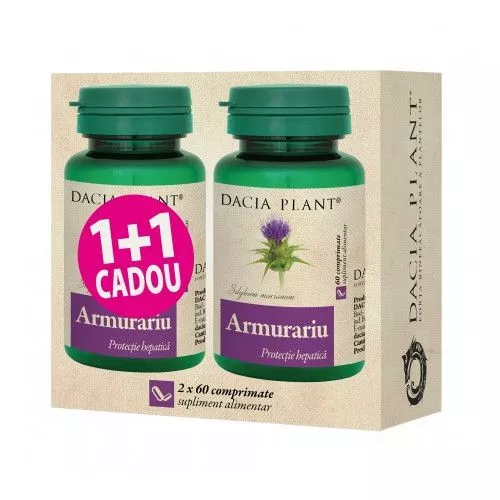 Armurariu 60 comprimate 1+1 PROMO, Dacia Plant, [],farmaciabajan.ro