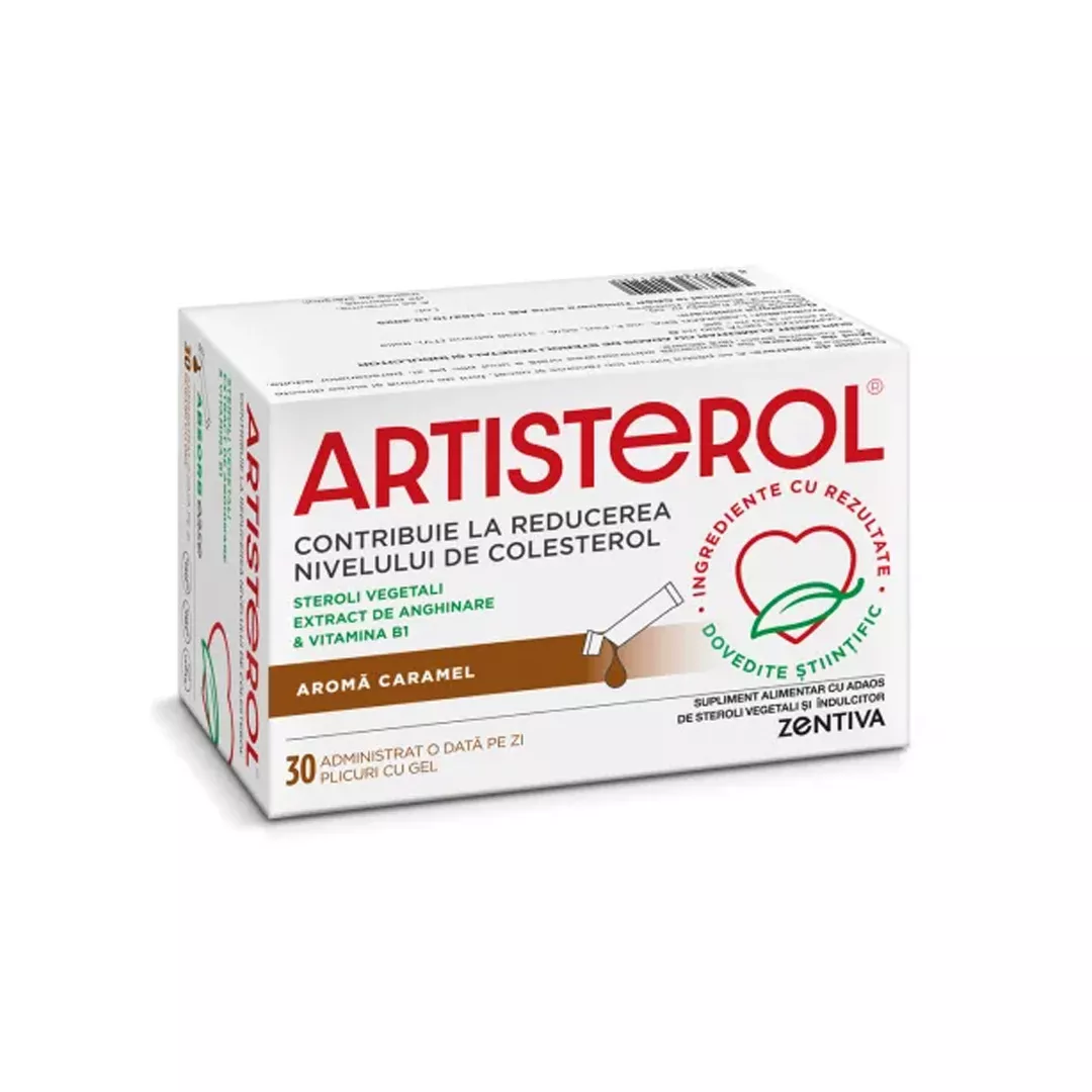 Artisterol, 30 plicuri cu gel, Zentiva, [],farmaciabajan.ro