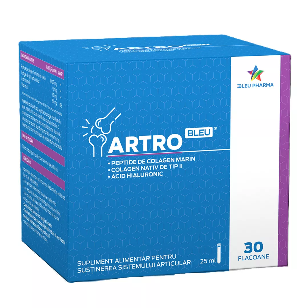 Artro Bleu, 30 flacoane x 25 ml, Bleu Pharma, [],farmaciabajan.ro