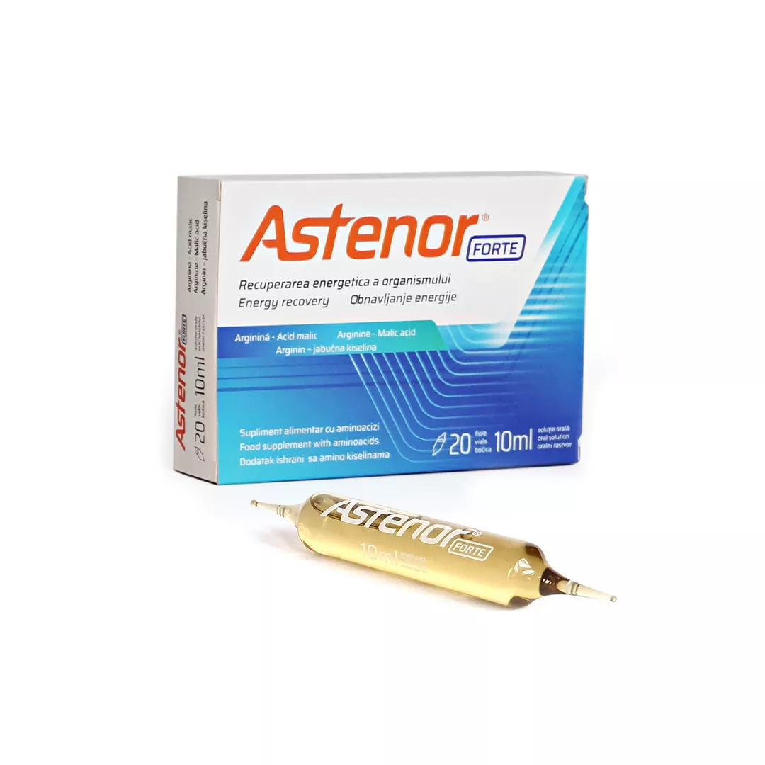 ASTENOR FORTE 20 fiole, 10 ml solutie orala, Sodimed, [],farmaciabajan.ro