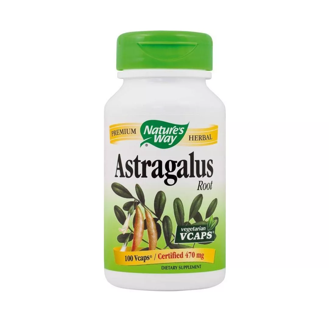 Supliment alimentar, Astragalus 470 mg, 100 capsule , [],https:farmaciabajan.ro