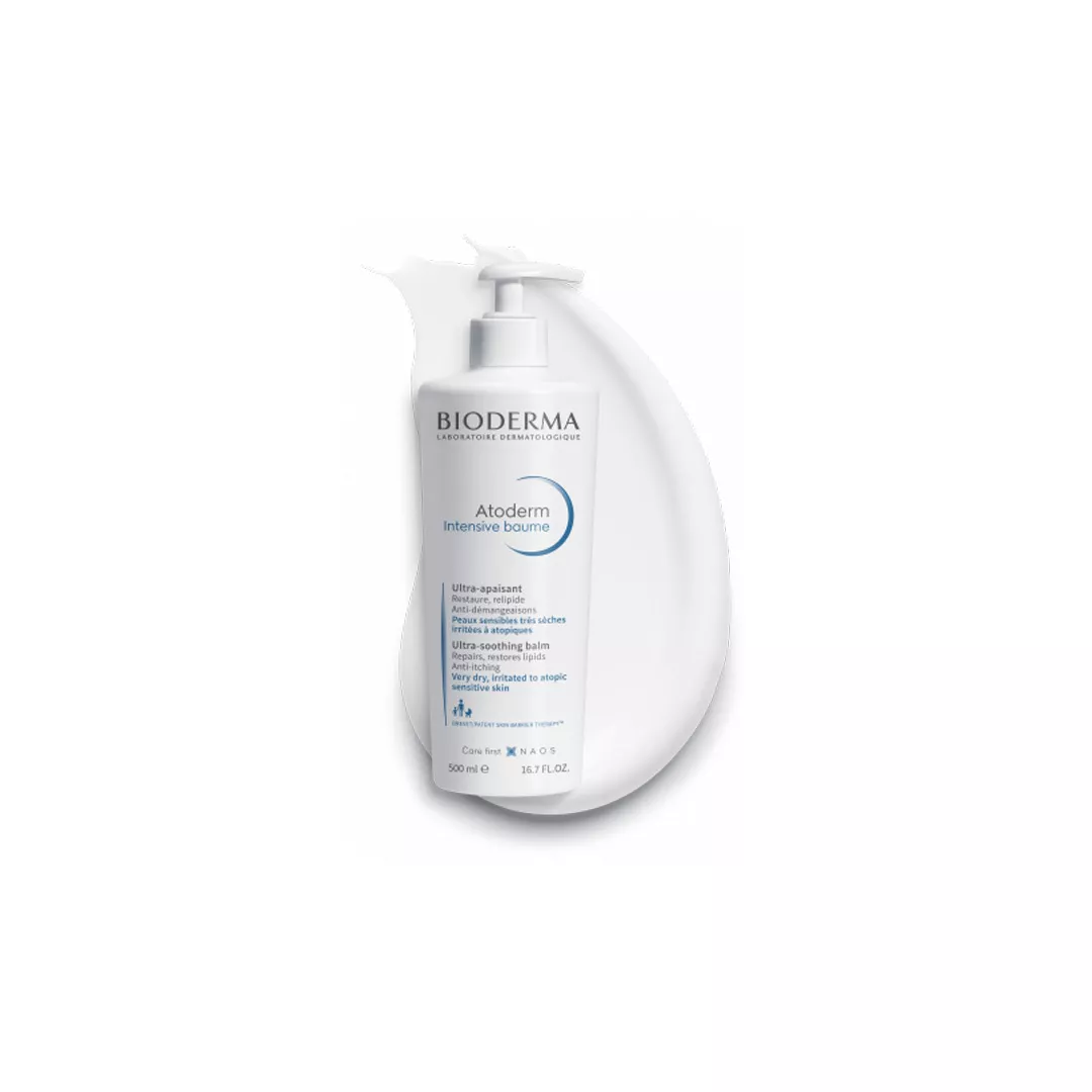 Balsam Intensive Emolient dermo-restructurant si calmant pentru pielea atopica, 500 ml, Bioderma, [],farmaciabajan.ro