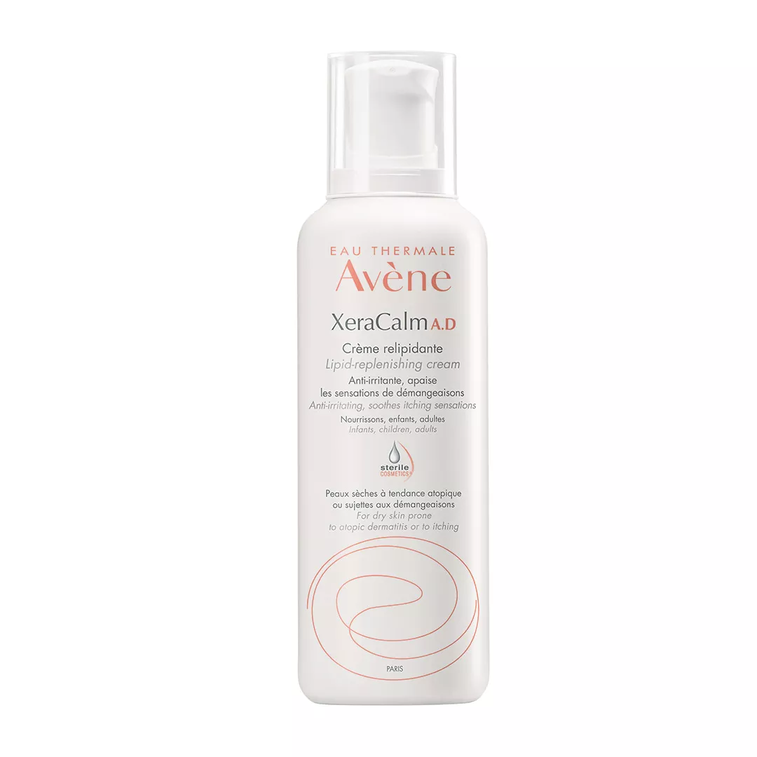 Crema relipidanta pentru pielea uscata predispusa la dermatita atopica sau prurit XeraCalm A.D., 400 ml, Avene, [],farmaciabajan.ro