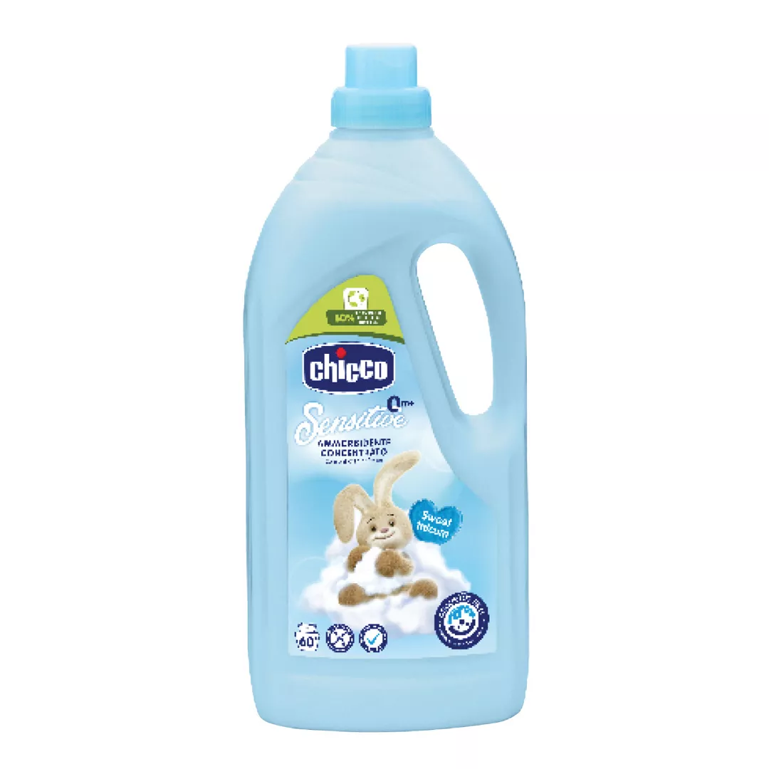 Balsam concentrat, pentru haine, Sweet Talcum, 1.5 L, 0 luni+, Chicco, [],farmaciabajan.ro