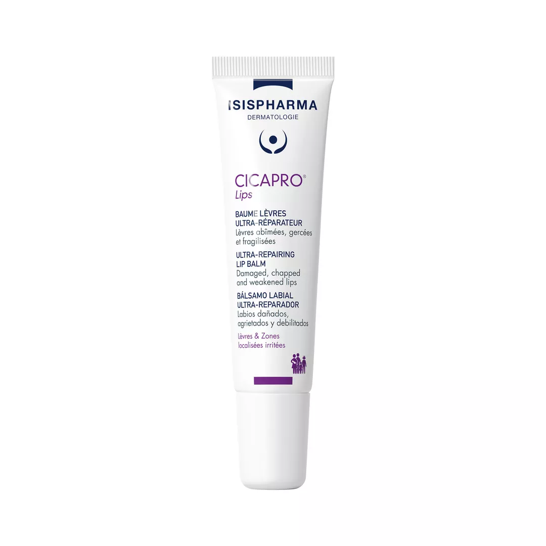 Balsam de buze reparator intensiv Cicapro, 15 ml, Isispharma, [],farmaciabajan.ro