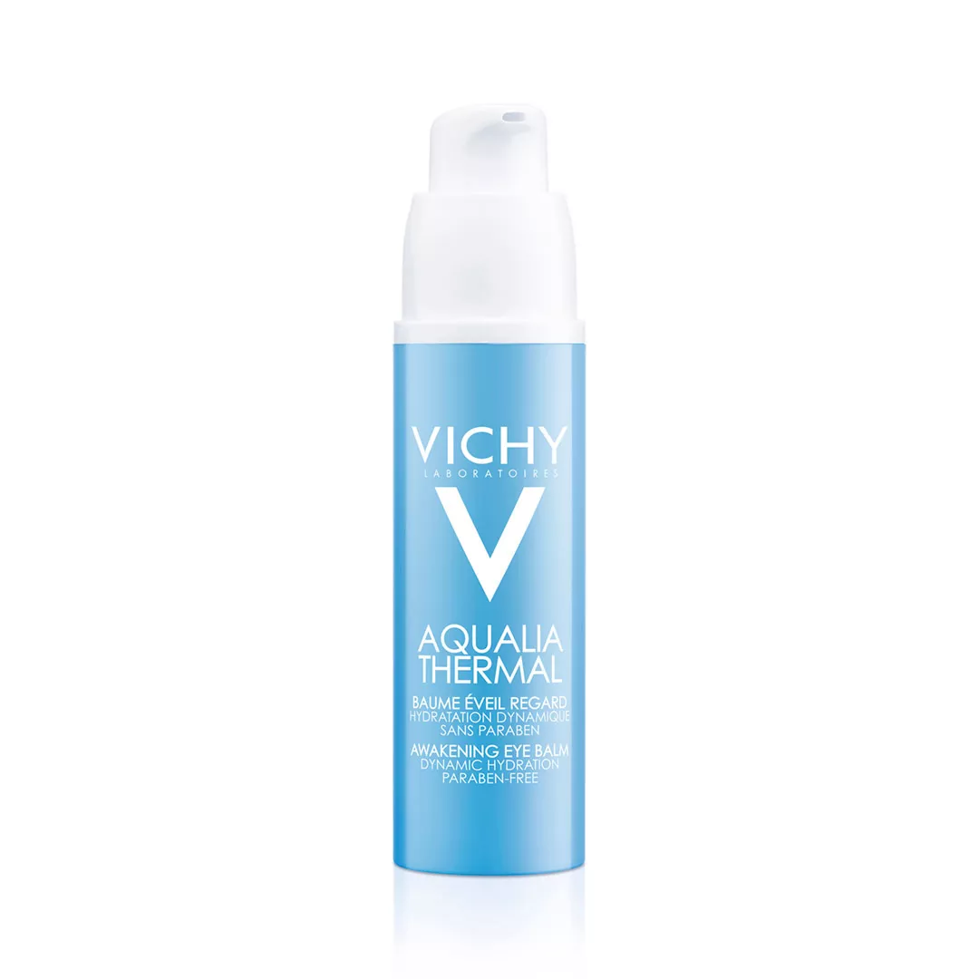 Balsam hidratant pentru zona ochilor Aqualia Thermal, 15 ml, Vichy, [],farmaciabajan.ro