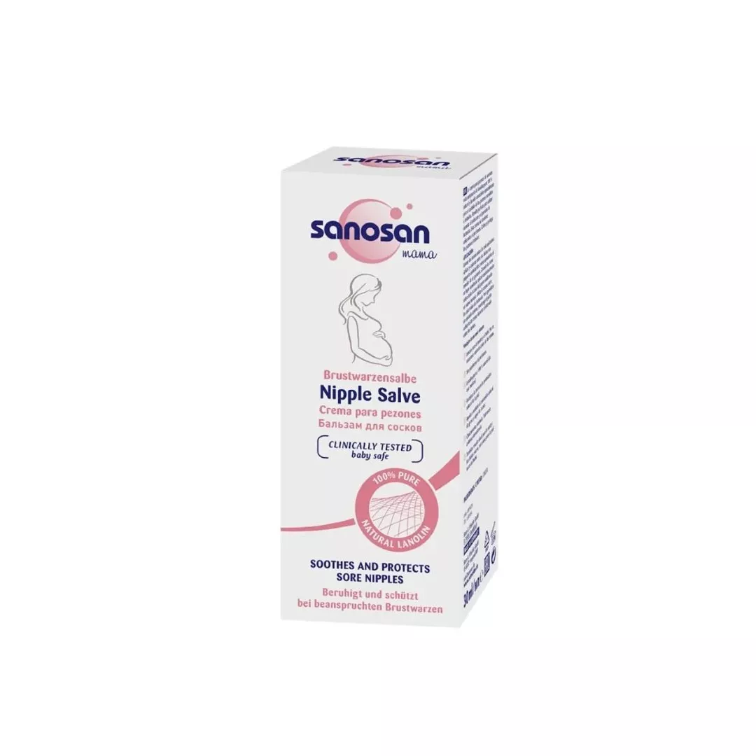 Balsam ingrijire mameloane, 30 ml, Sanosan Mama, [],farmaciabajan.ro