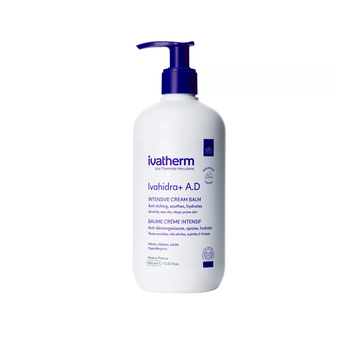 Balsam intens relipidant Ivahidra+, 400 ml, Ivatherm, [],farmaciabajan.ro