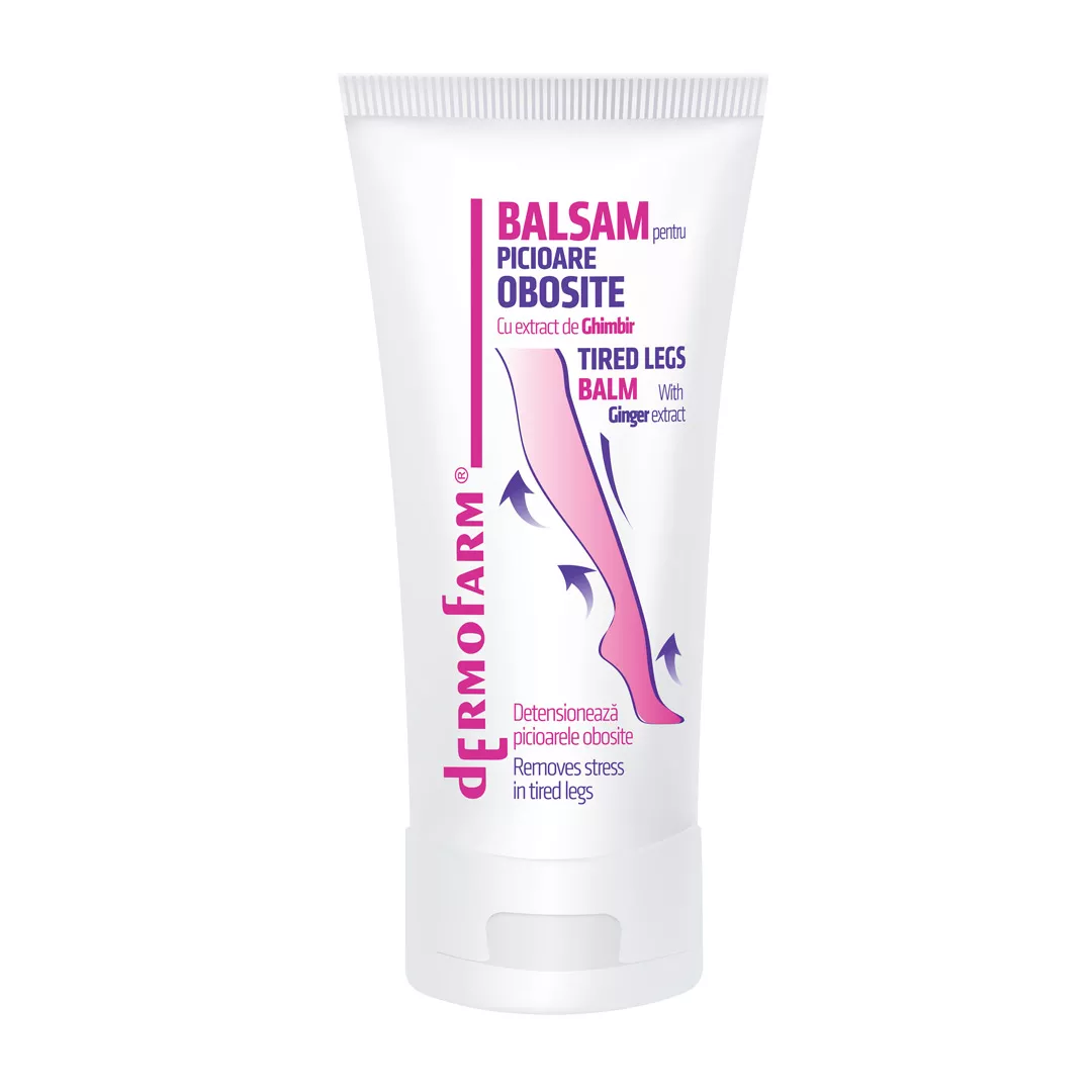 Balsam pentru picioare obosite Dermofarm, 100 ml, Farmec, [],farmaciabajan.ro