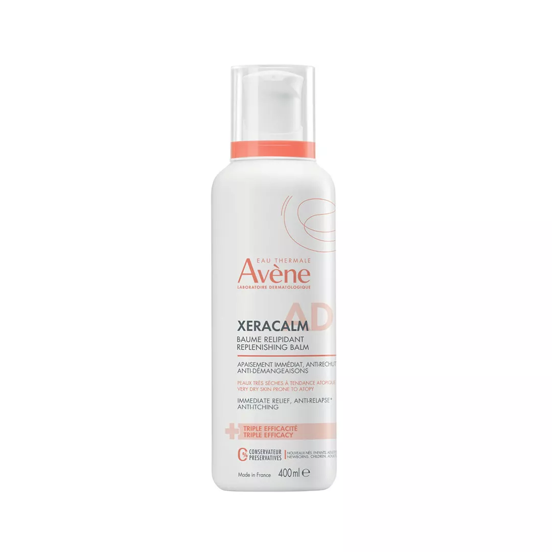 Balsam relipidant pentru pielea uscata predispusa la dermatita atopica sau prurit XeraCalm AD, 400 ml, Avene, [],farmaciabajan.ro