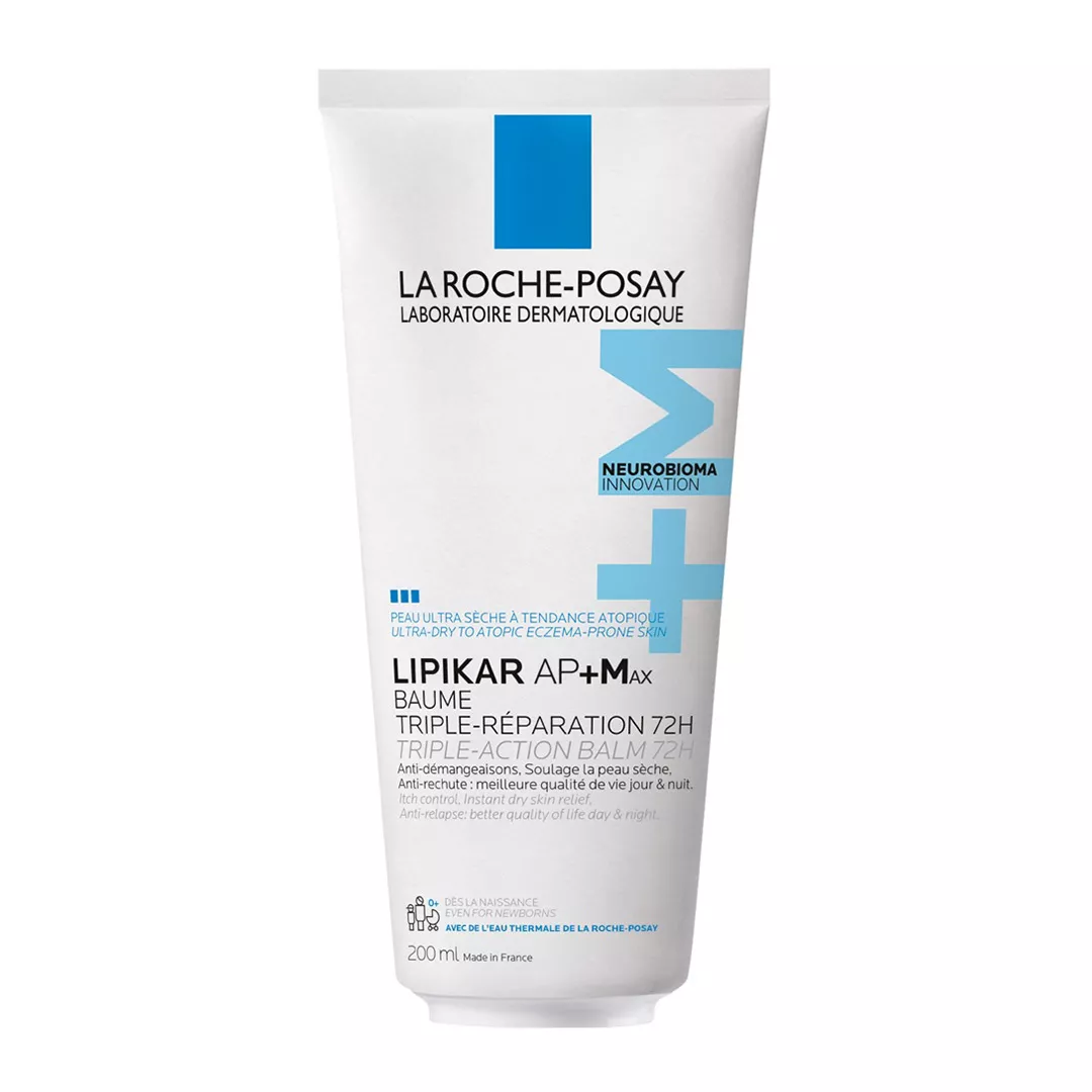 Balsam triplu reparator Lipikar Baume AP+Max, 200 ml, La Roche Posay, [],farmaciabajan.ro
