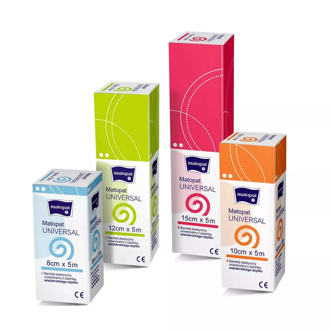 Bandaj elastic universal, 5m x 12cm, Matopat, [],farmaciabajan.ro